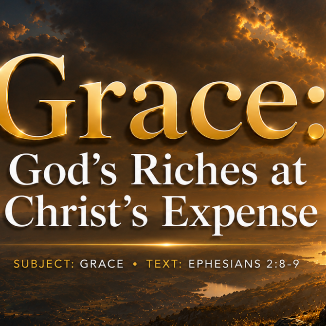 Series Messages: Grace: God's Riches at Christ's Expense